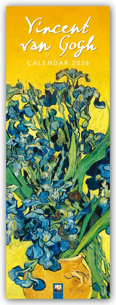 Cover: 9781835624517 | Vincent van Gogh - Slimline-Kalender 2026 - Original Flame Tree...