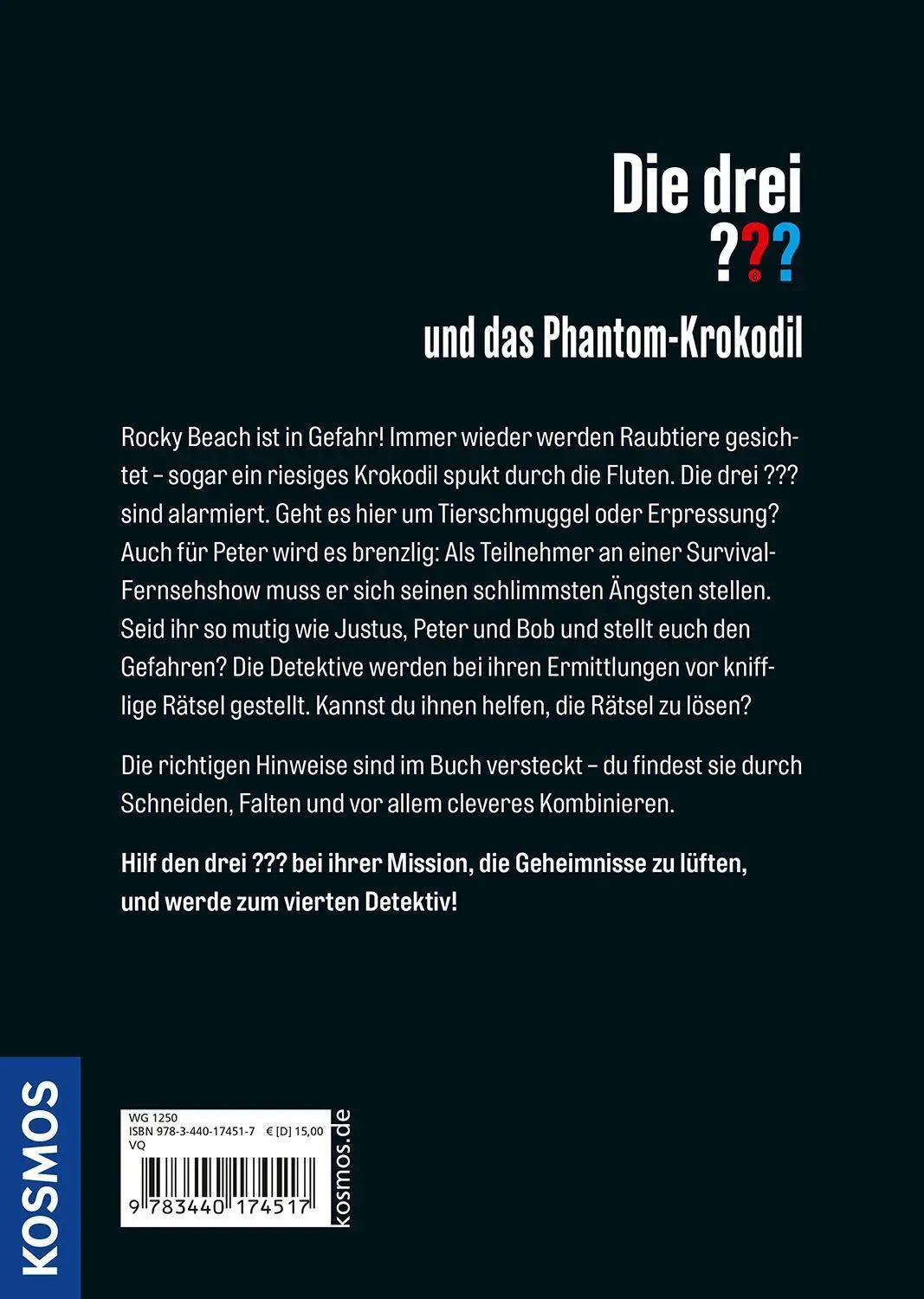Bild: 9783440174517 | Die drei ??? und das Phantom-Krokodil | Cally Stronk (u. a.) | Buch