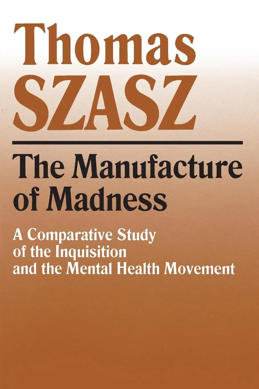 Cover: 9780815604617 | Manufacture of Madness | Thomas Szasz | Taschenbuch | Englisch | 1997