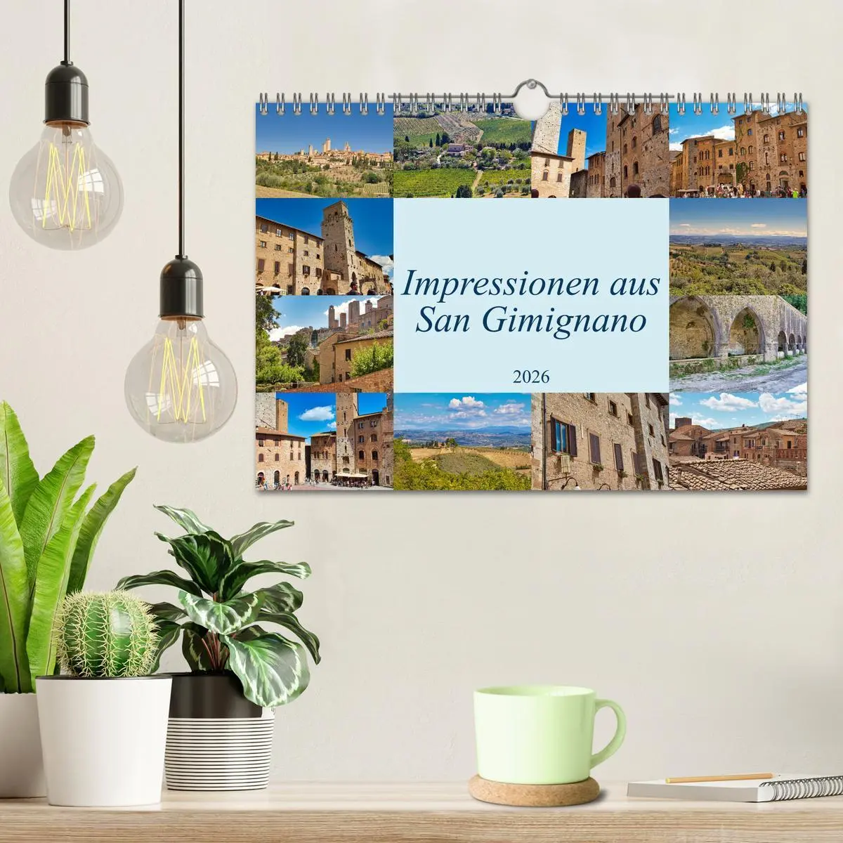 Bild: 9783457544617 | Impressionen aus San Gimignano (Wandkalender 2026 DIN A4 quer),...