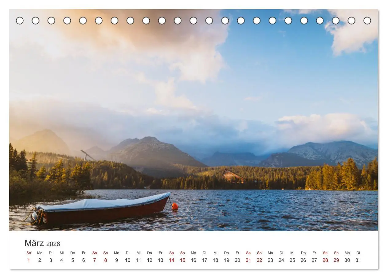 Bild: 9783457614617 | Slowakei - Wunderschöne Traumlandschaften (Tischkalender 2026 DIN...
