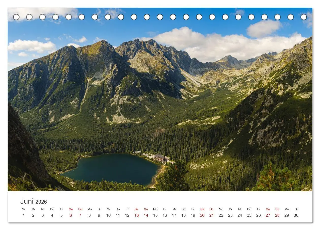 Bild: 9783457614617 | Slowakei - Wunderschöne Traumlandschaften (Tischkalender 2026 DIN...