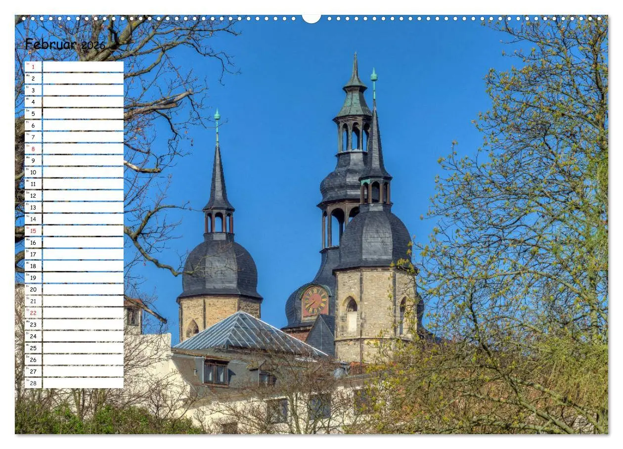 Bild: 9783457784617 | Lutherstadt Eisleben (Wandkalender 2026 DIN A2 quer), CALVENDO...