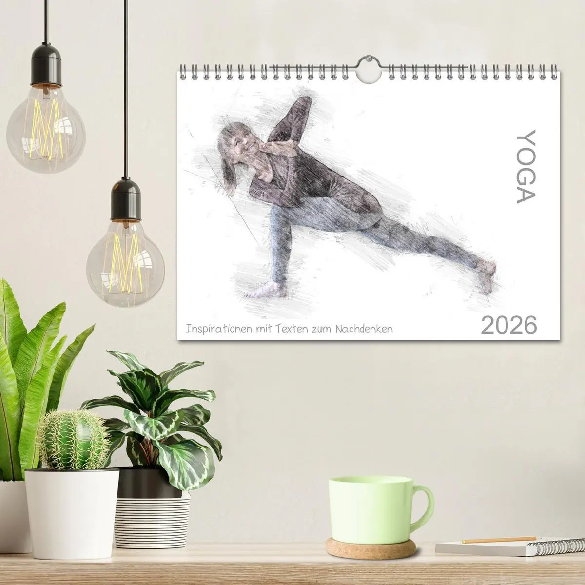 Bild: 9783457854617 | YOGA Inspirationen mit Texten zum Nachdenken (Wandkalender 2026 DIN...