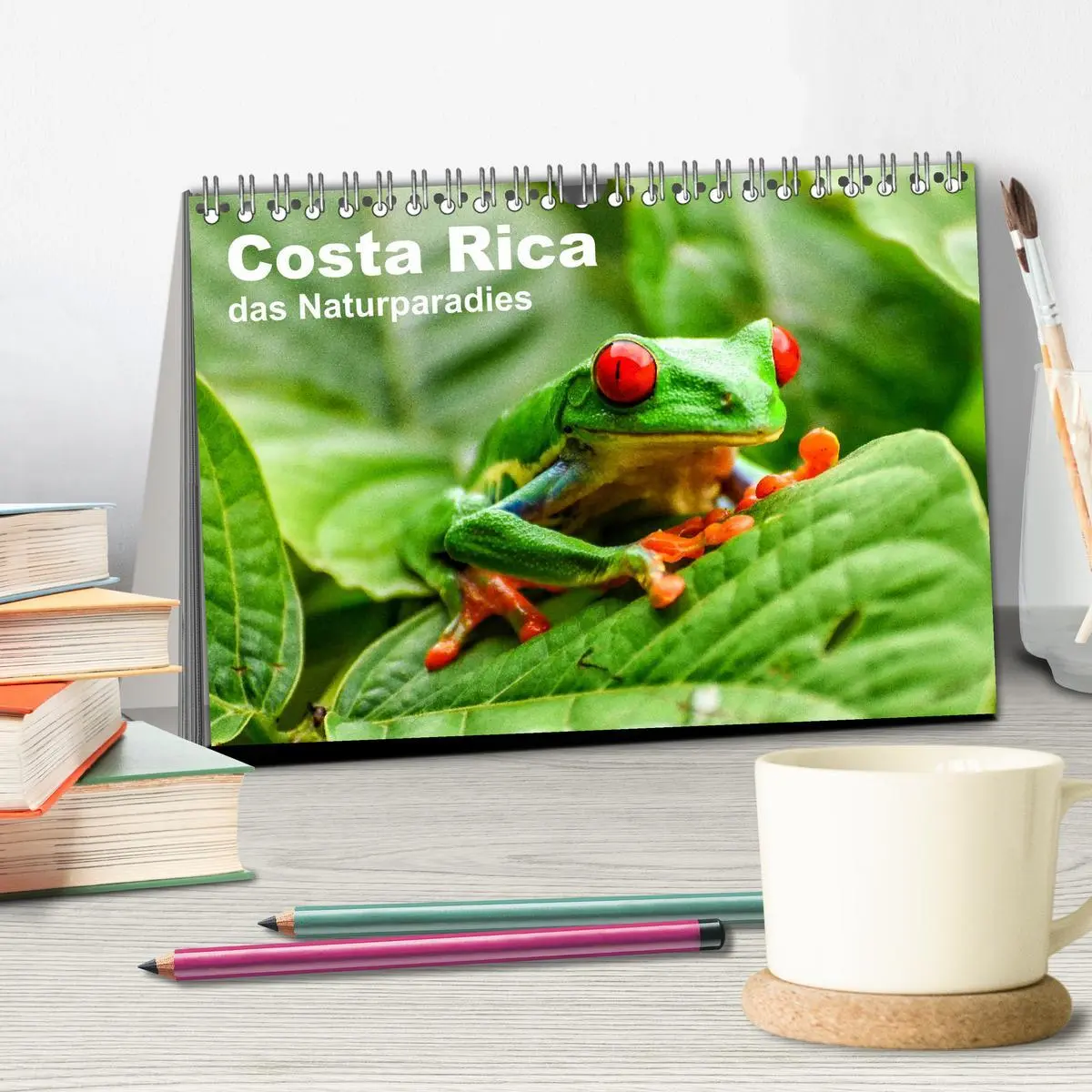 Bild: 9783457924617 | Costa Rica - das Naturparadies (Tischkalender 2026 DIN A5 quer),...