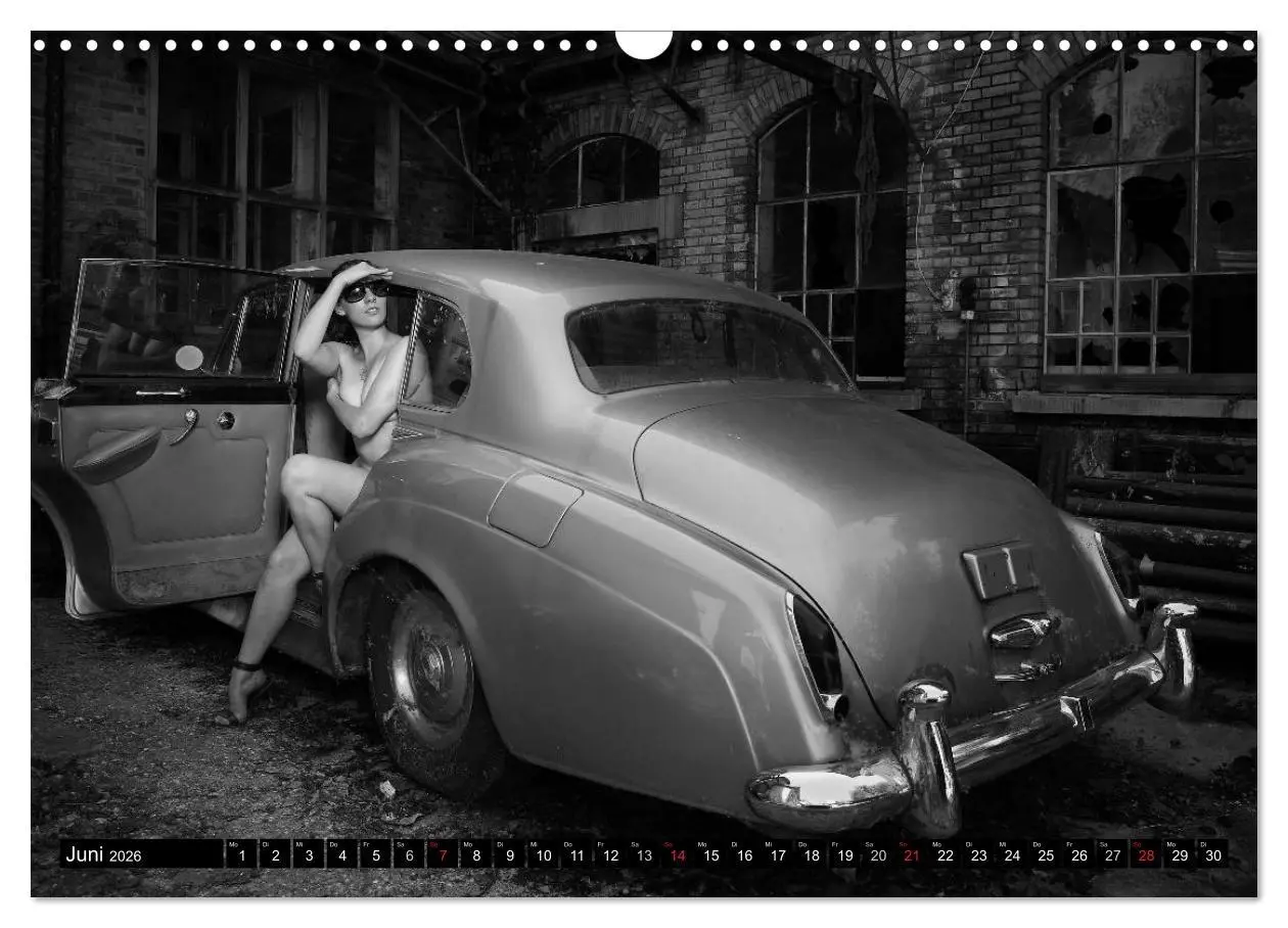 Bild: 9783516184617 | Aktfotografie in alten Mauern (Wandkalender 2026 DIN A3 quer),...