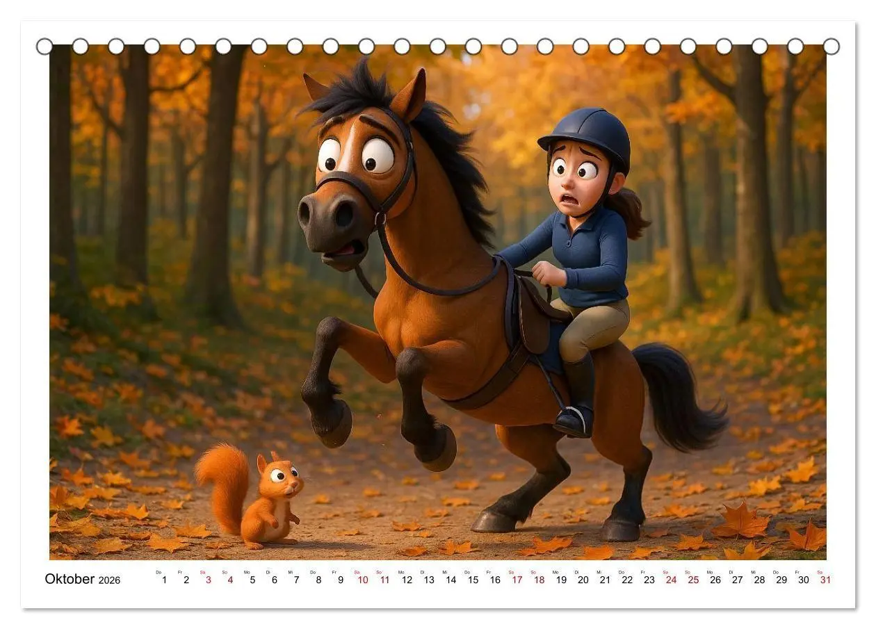 Bild: 9783516704617 | Mädchen brauchen ein Hoppi (Tischkalender 2026 DIN A5 quer),...