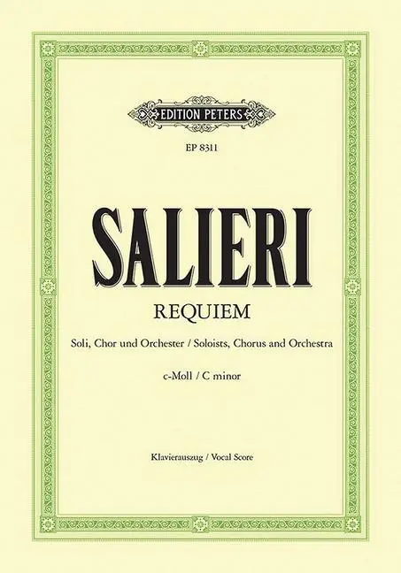 Cover: 9790014064617 | Requiem in C minor | Antonio Salieri | Taschenbuch | Choral Music