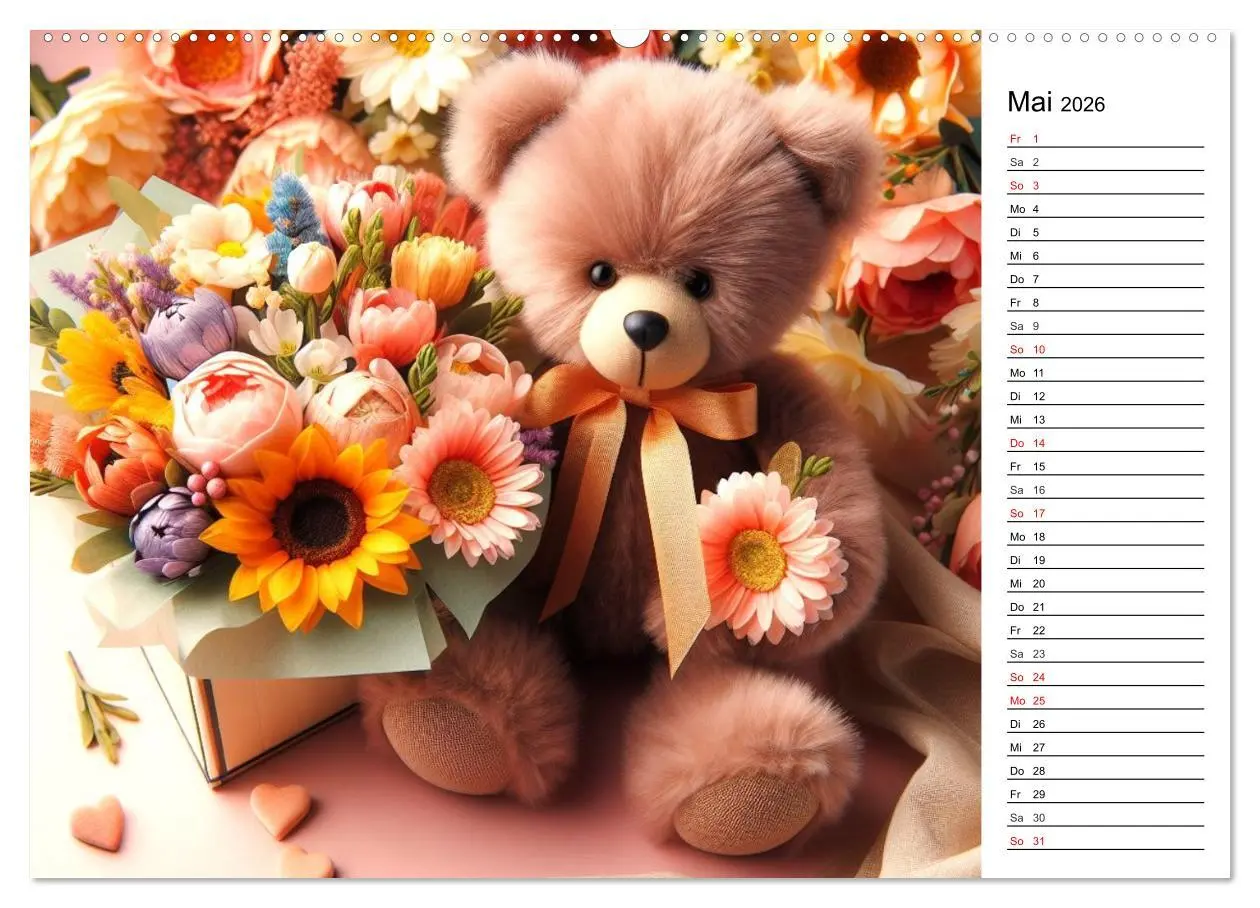 Bild: 9783457464717 | Teddys - Die Jahresreise der KI-Teddybären (hochwertiger Premium...