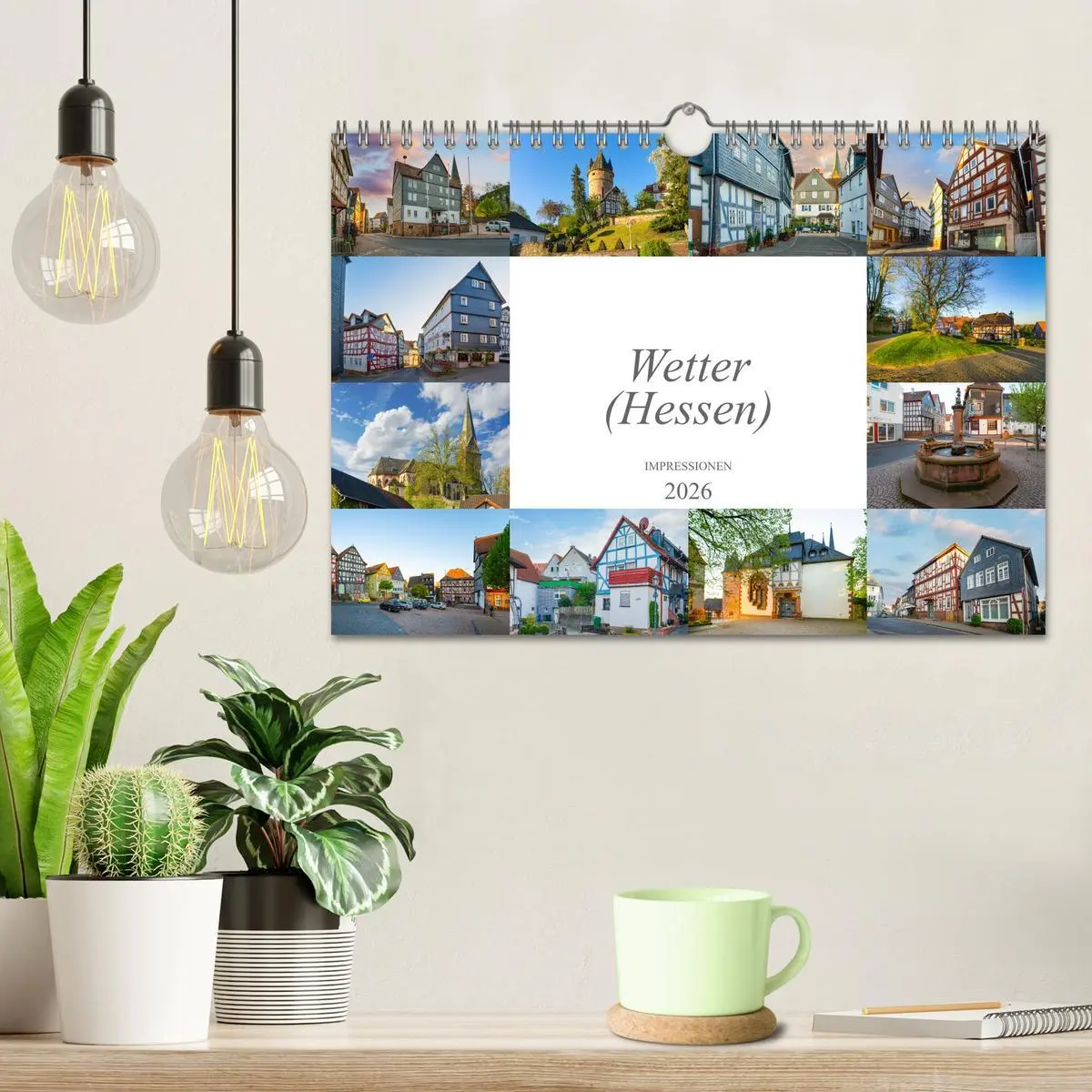 Bild: 9783457604717 | Wetter (Hessen) Impressionen (Wandkalender 2026 DIN A4 quer),...