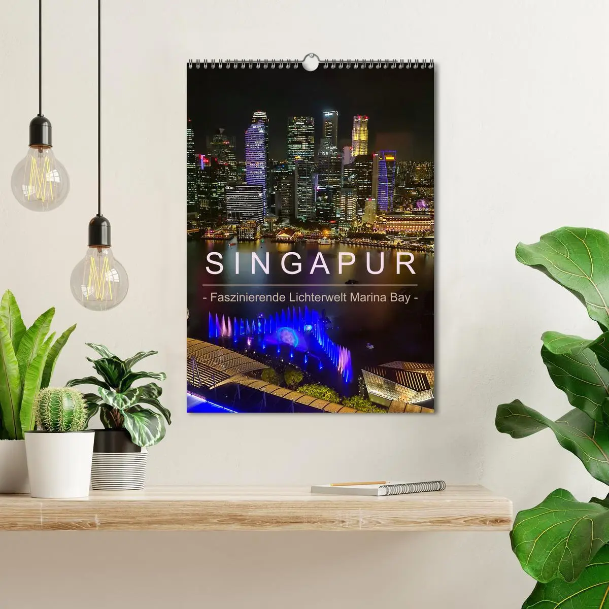 Bild: 9783516244717 | Singapur - Faszinierende Lichterwelt Marina Bay (Wandkalender 2026...