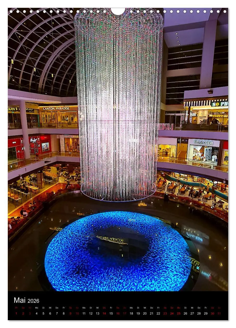 Bild: 9783516244717 | Singapur - Faszinierende Lichterwelt Marina Bay (Wandkalender 2026...