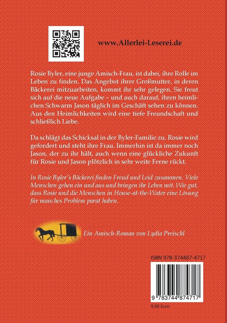 Rückseite: 9783744874717 | Rosie Byler's Bäckerei | Das Vermächtnis | Lydia Preischl | Buch