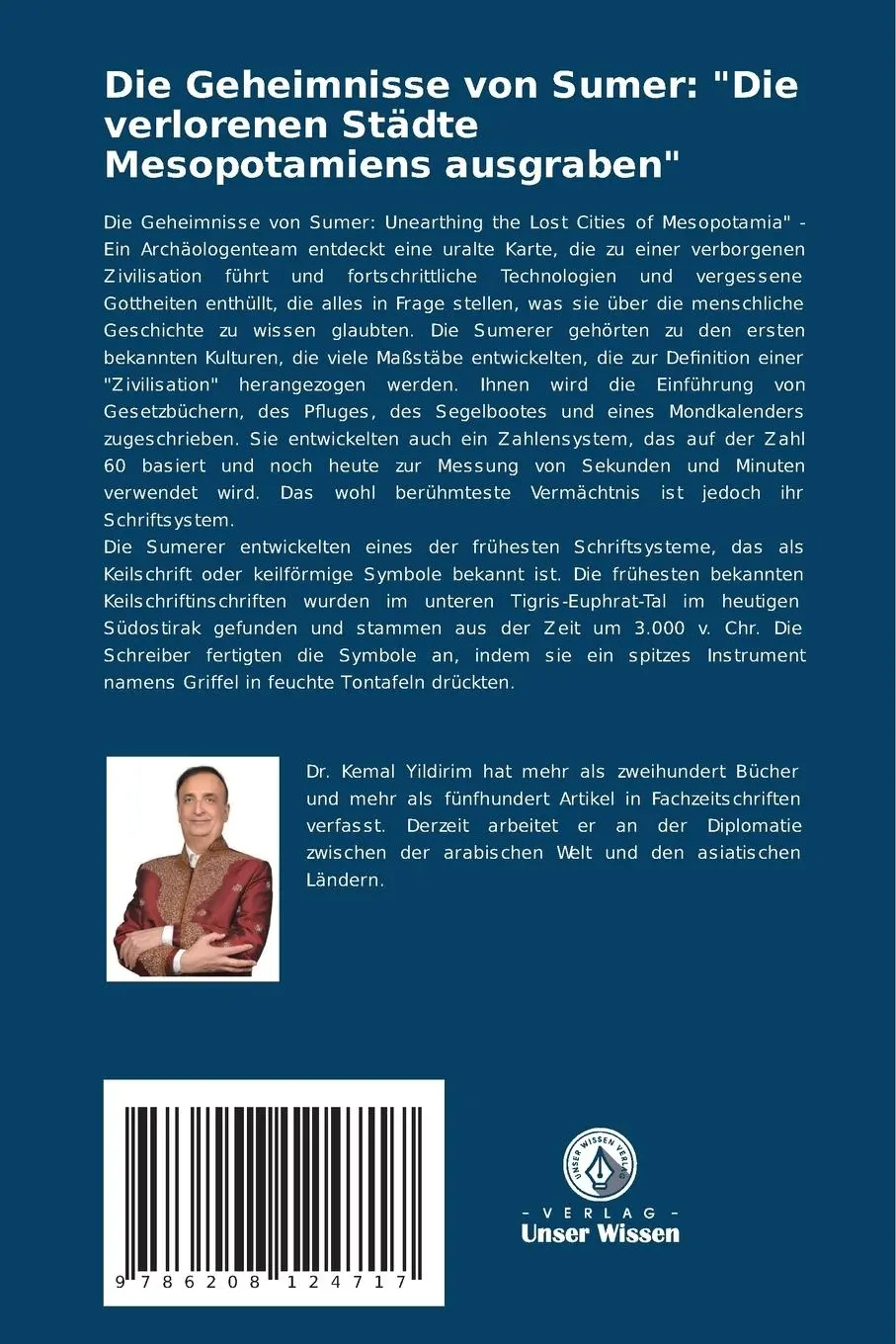 Rückseite: 9786208124717 | Die Geheimnisse von Sumer: "Die verlorenen Städte Mesopotamiens...