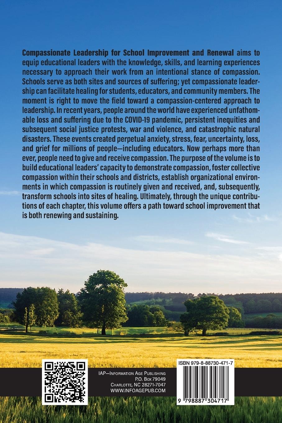 Rückseite: 9798887304717 | Compassionate Leadership for School Improvement and Renewal | Buch