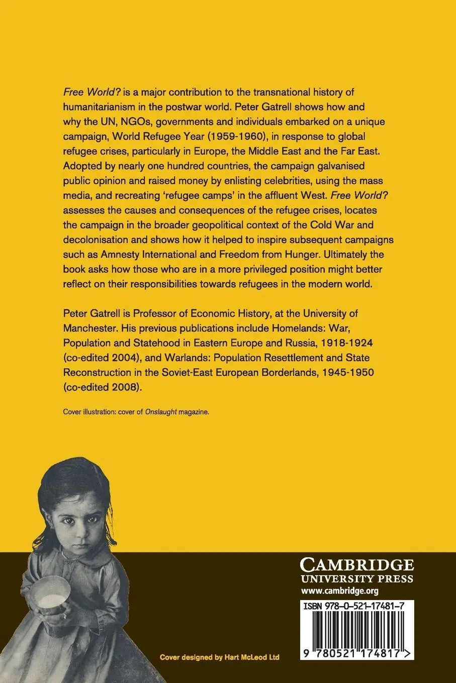 Rückseite: 9780521174817 | Free World? | Peter Gatrell | Taschenbuch | Kartoniert / Broschiert