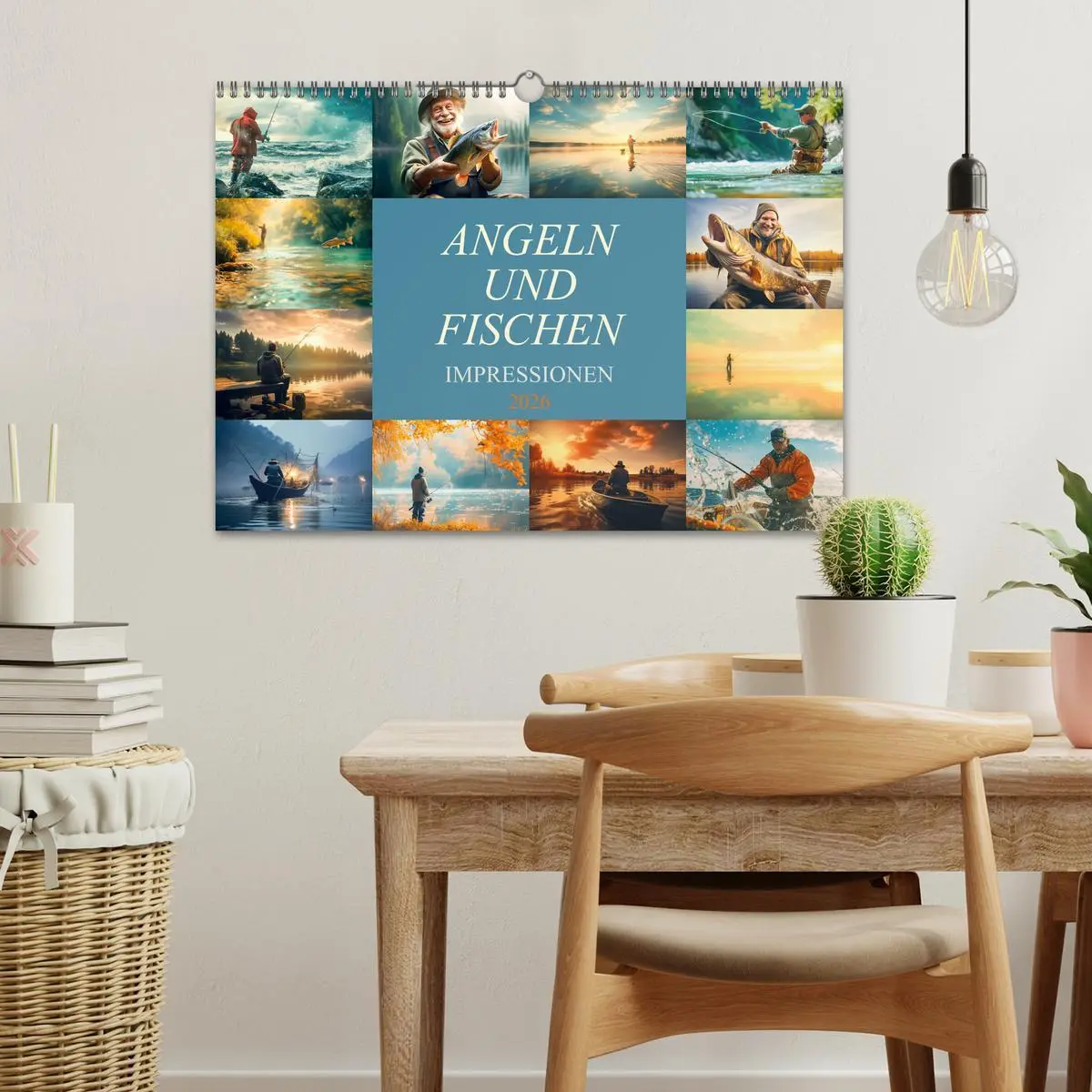 Bild: 9783457454817 | Angeln und Fischen Impressionen (Wandkalender 2026 DIN A3 quer),...