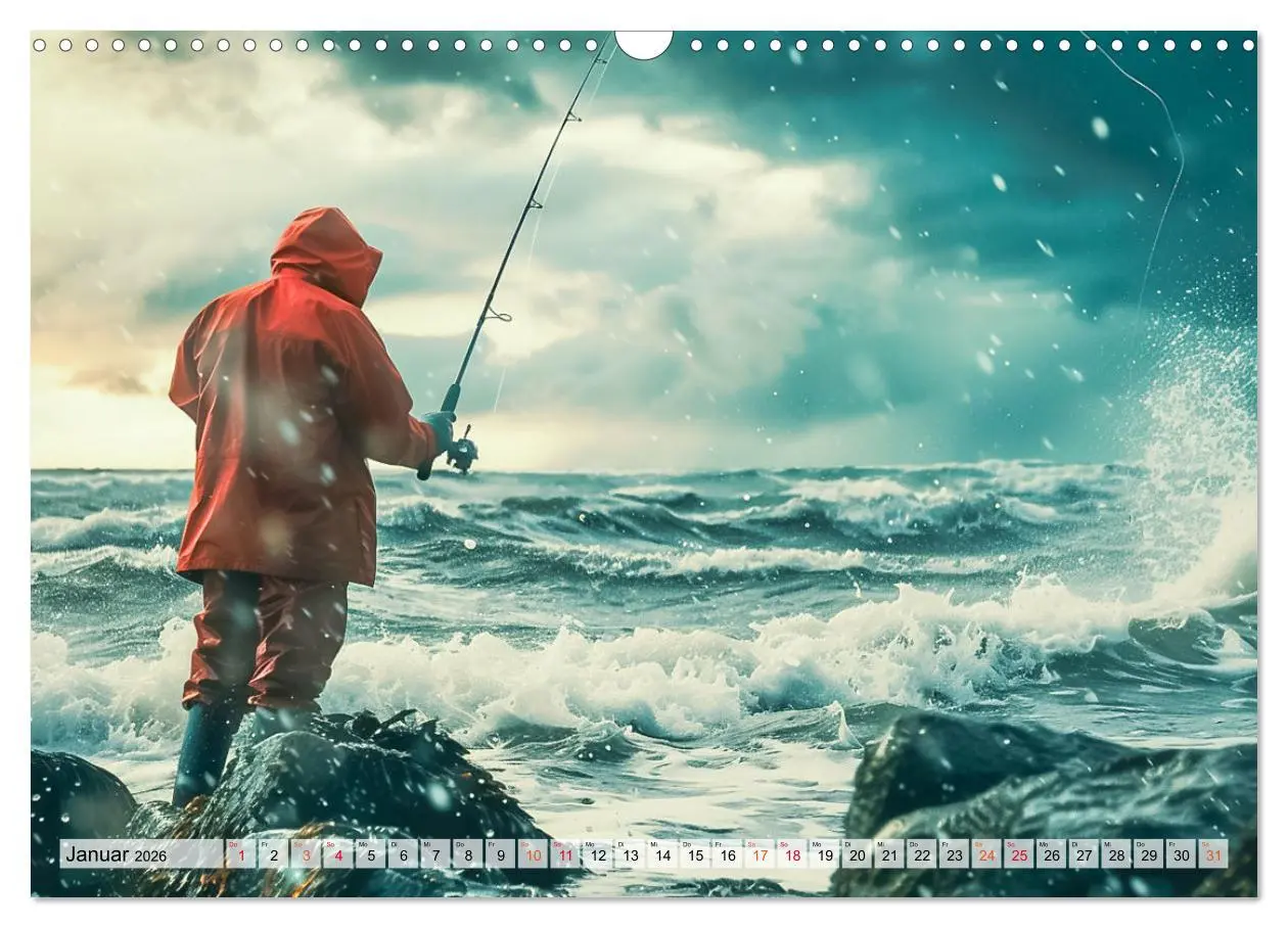 Bild: 9783457454817 | Angeln und Fischen Impressionen (Wandkalender 2026 DIN A3 quer),...
