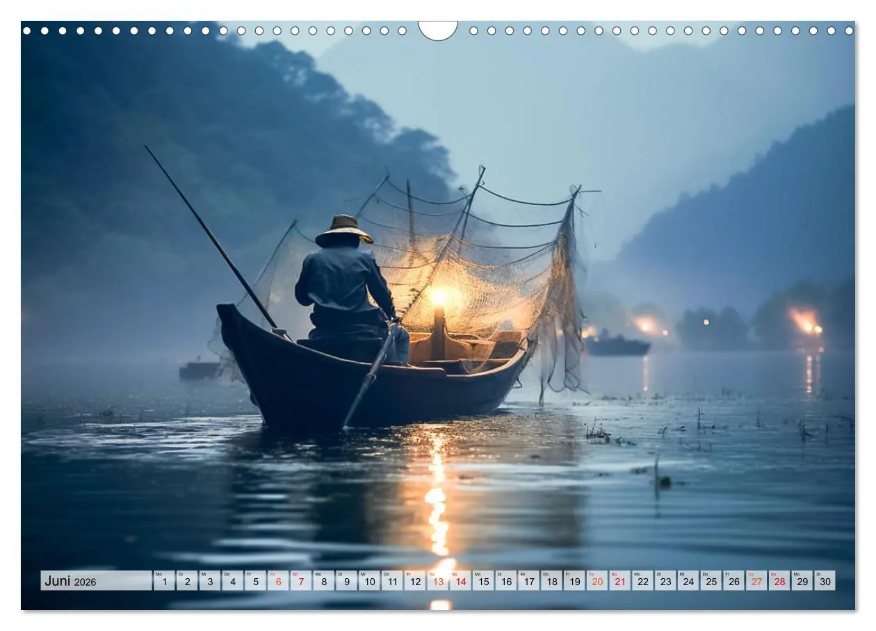 Bild: 9783457454817 | Angeln und Fischen Impressionen (Wandkalender 2026 DIN A3 quer),...