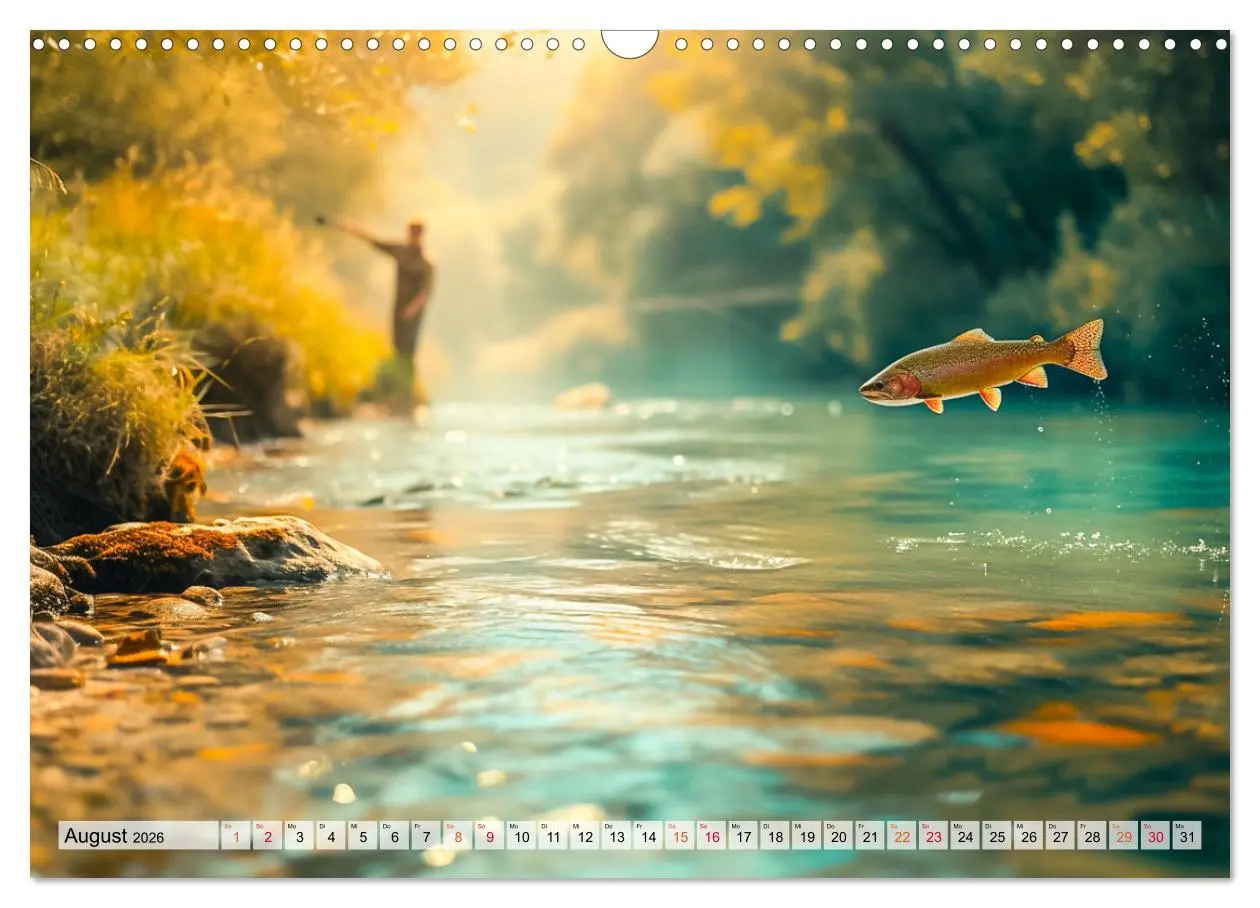 Bild: 9783457454817 | Angeln und Fischen Impressionen (Wandkalender 2026 DIN A3 quer),...