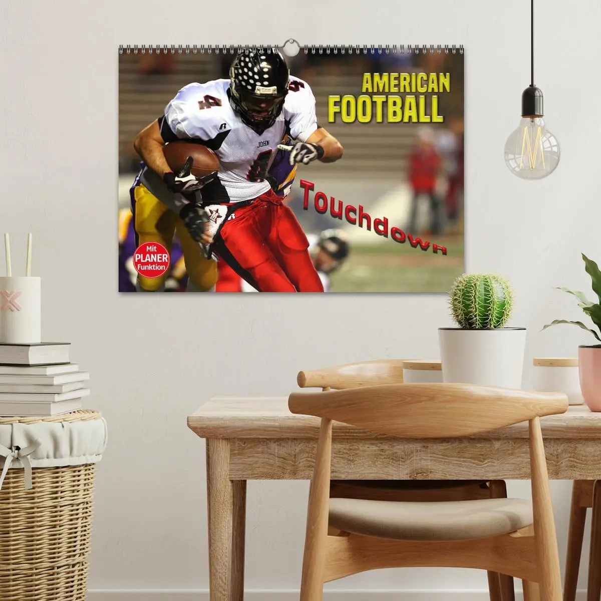 Bild: 9783457904817 | American Football - Touchdown (Wandkalender 2026 DIN A3 quer),...