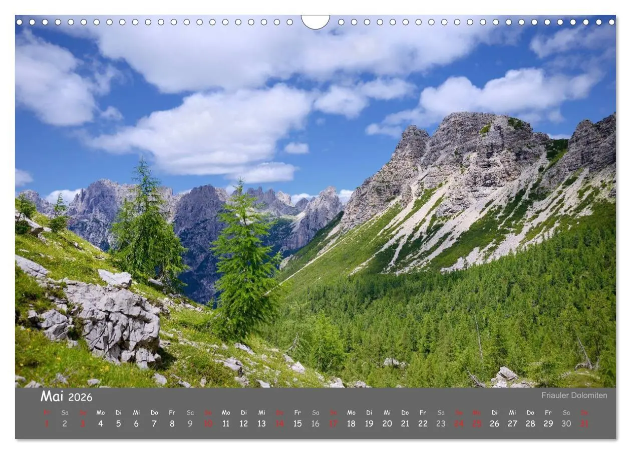 Bild: 9783516234817 | Traumhafte Bergwelt Kalender (Wandkalender 2026 DIN A3 quer),...