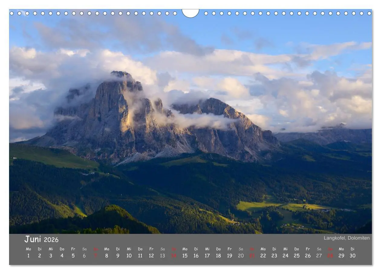 Bild: 9783516234817 | Traumhafte Bergwelt Kalender (Wandkalender 2026 DIN A3 quer),...