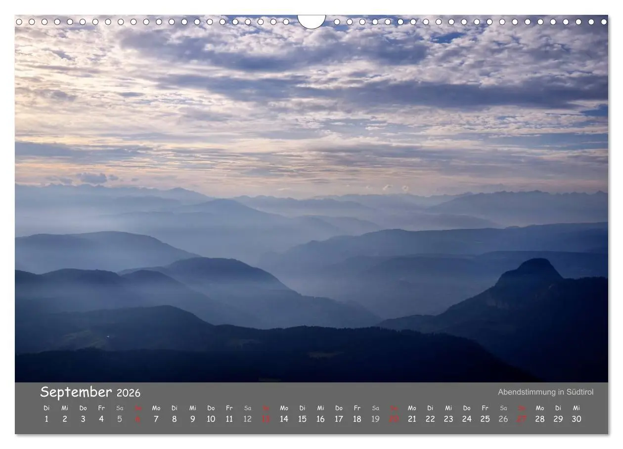 Bild: 9783516234817 | Traumhafte Bergwelt Kalender (Wandkalender 2026 DIN A3 quer),...