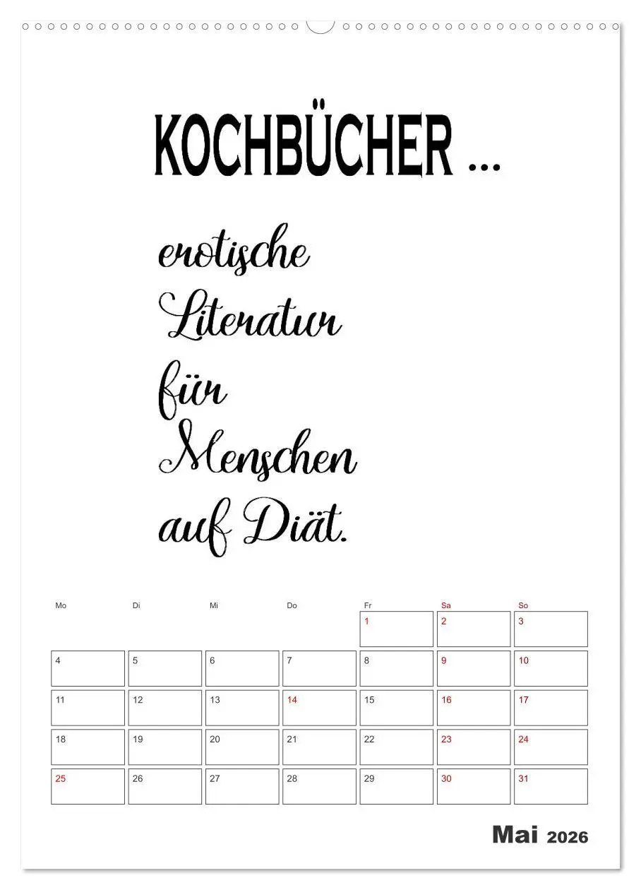 Bild: 9783516304817 | Sprüche für die Küche. Mit Jahresplaner (hochwertiger Premium...
