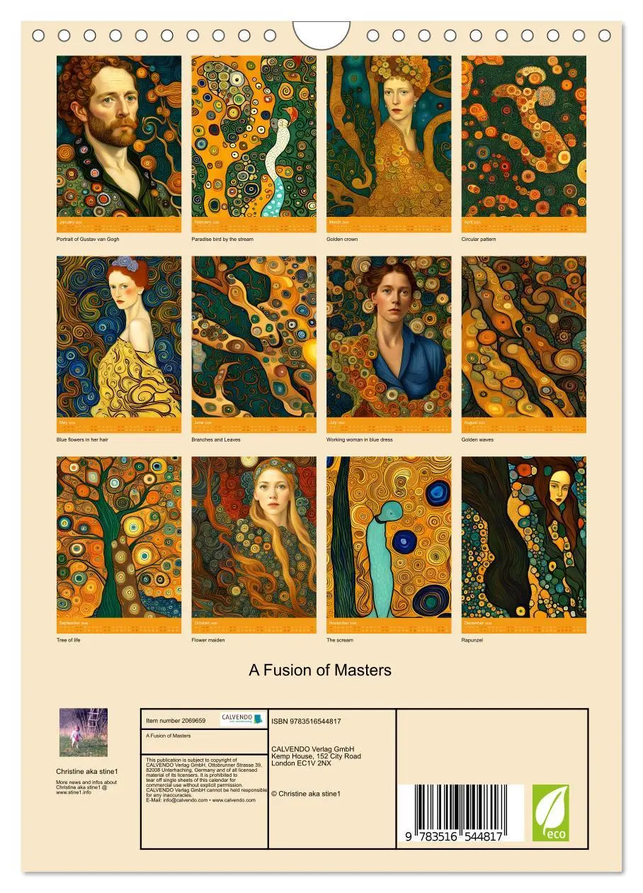 Bild: 9783516544817 | A Fusion of Masters (Wall Calendar 2026 DIN A4 portrait), CALVENDO...