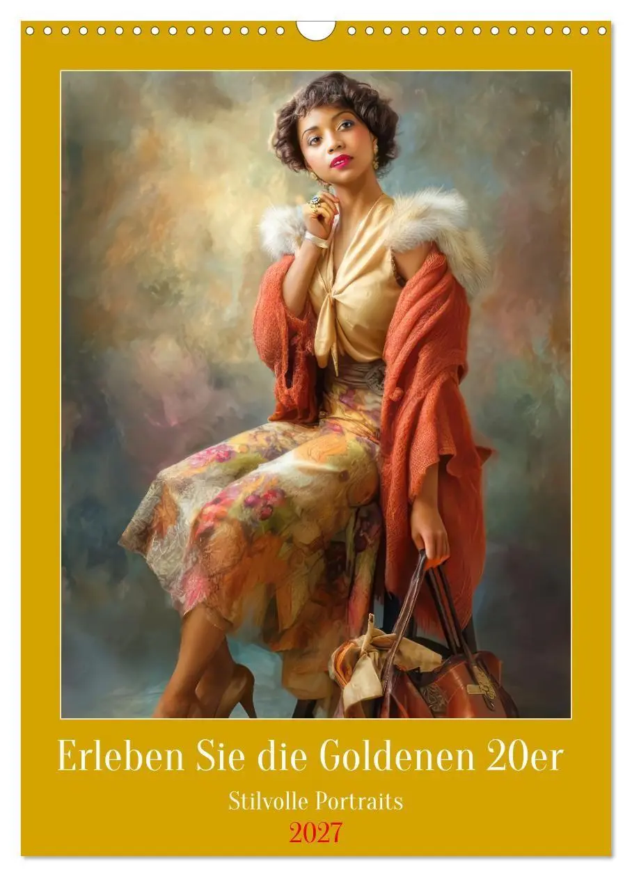 Cover: 9783516784817 | Erleben Sie die Goldenen 20er - Stilvolle Portraits (Wandkalender...