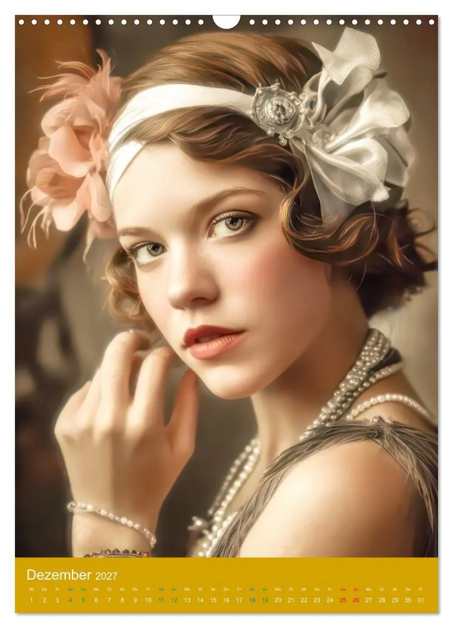 Bild: 9783516784817 | Erleben Sie die Goldenen 20er - Stilvolle Portraits (Wandkalender...