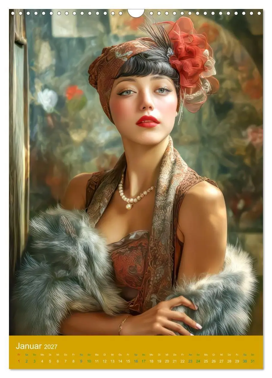 Bild: 9783516784817 | Erleben Sie die Goldenen 20er - Stilvolle Portraits (Wandkalender...