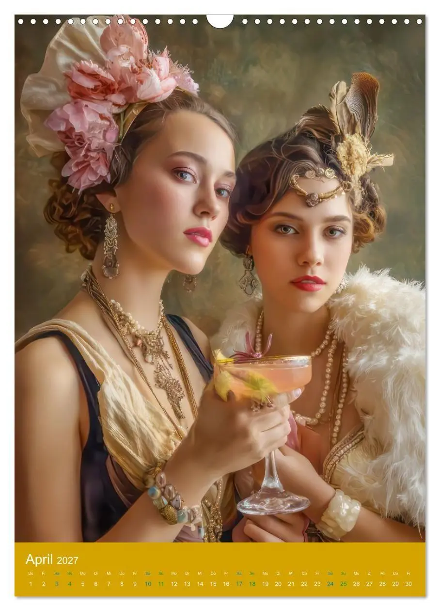 Bild: 9783516784817 | Erleben Sie die Goldenen 20er - Stilvolle Portraits (Wandkalender...