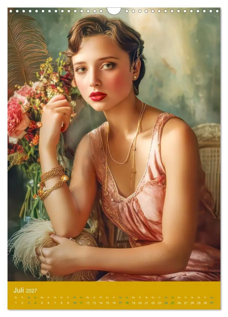 Bild: 9783516784817 | Erleben Sie die Goldenen 20er - Stilvolle Portraits (Wandkalender...
