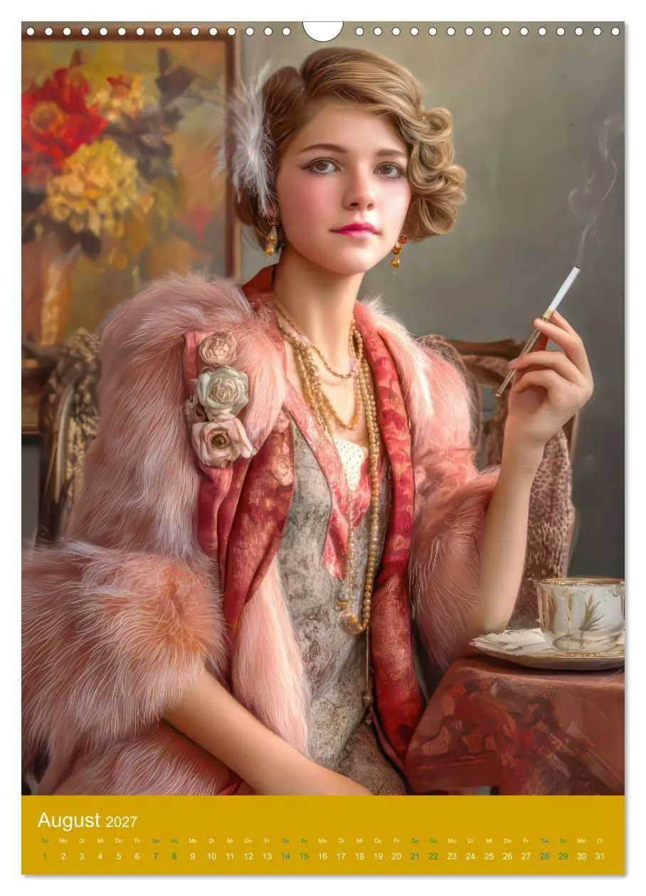 Bild: 9783516784817 | Erleben Sie die Goldenen 20er - Stilvolle Portraits (Wandkalender...