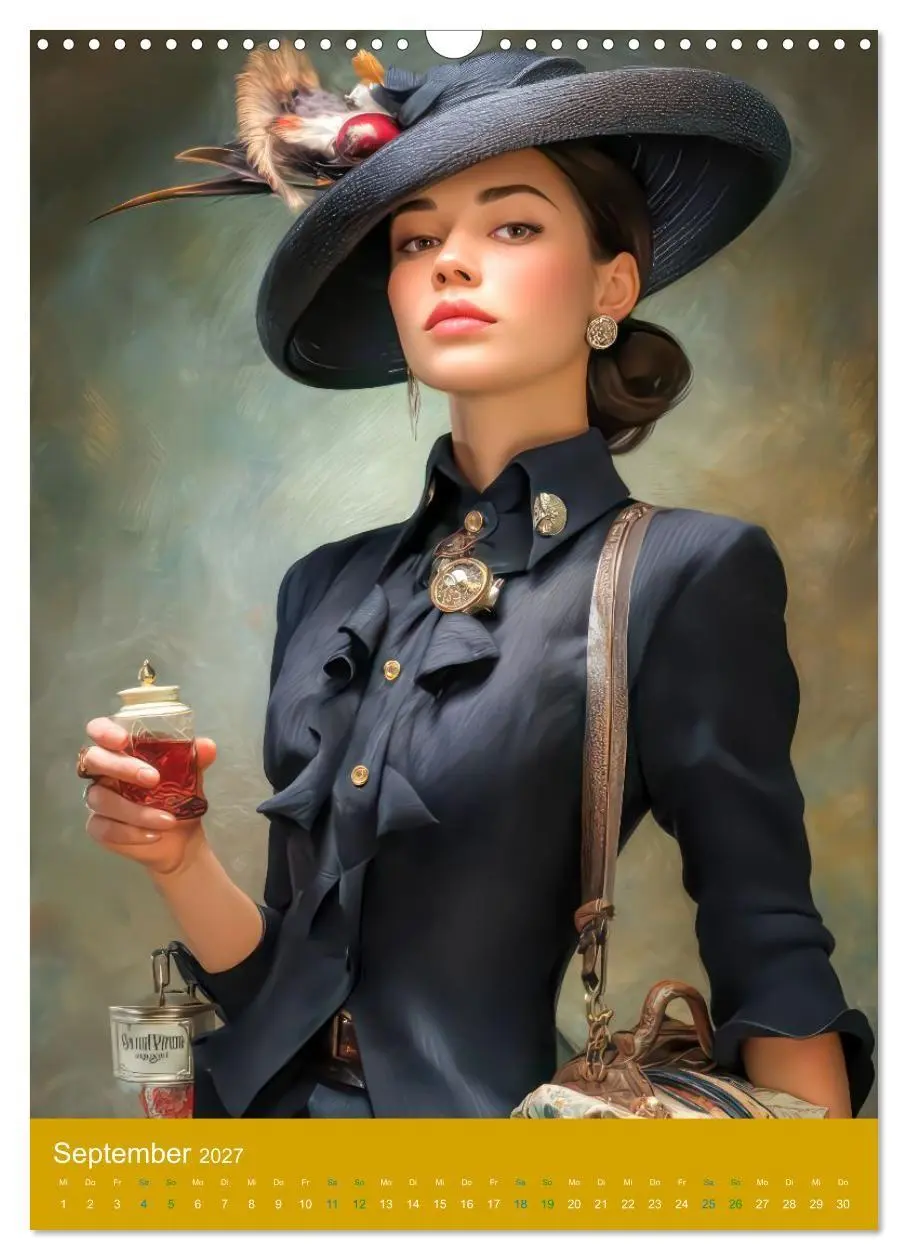 Bild: 9783516784817 | Erleben Sie die Goldenen 20er - Stilvolle Portraits (Wandkalender...