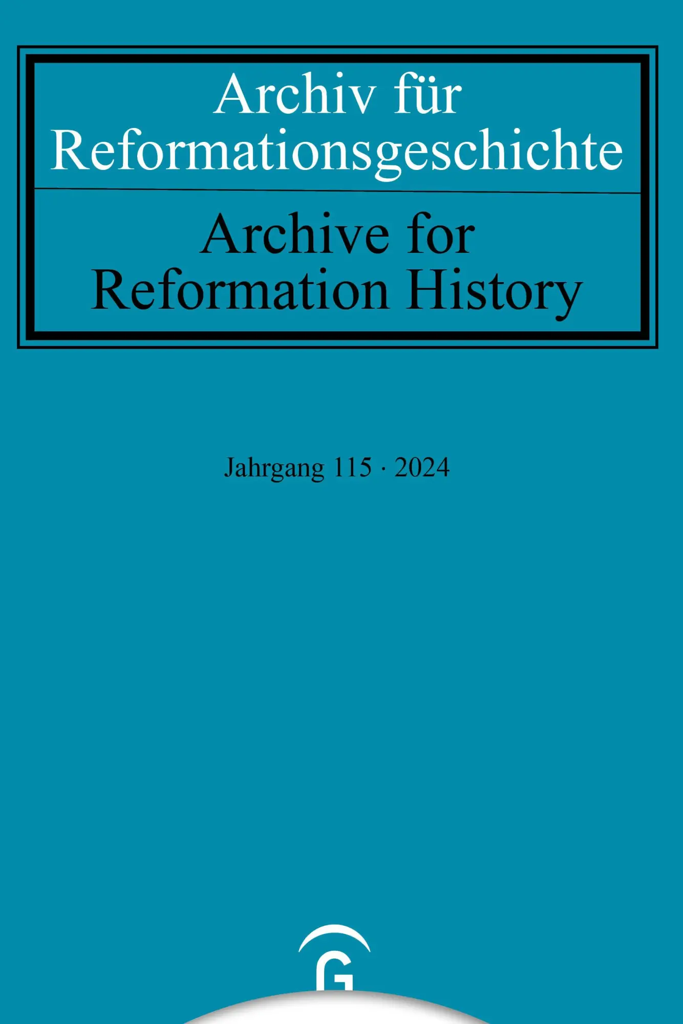 Cover: 9783579084817 | Archiv für Reformationsgeschichte - Aufsatzband | Jahrgang 115/2024