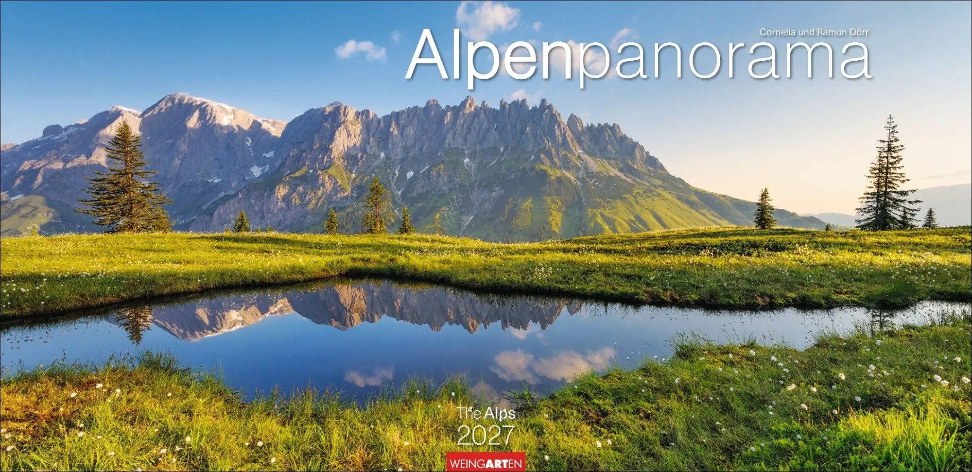 Cover: 9783839904817 | Alpenpanorama Kalender 2027 | Cornelia Dörr | Kalender | Spiralbindung
