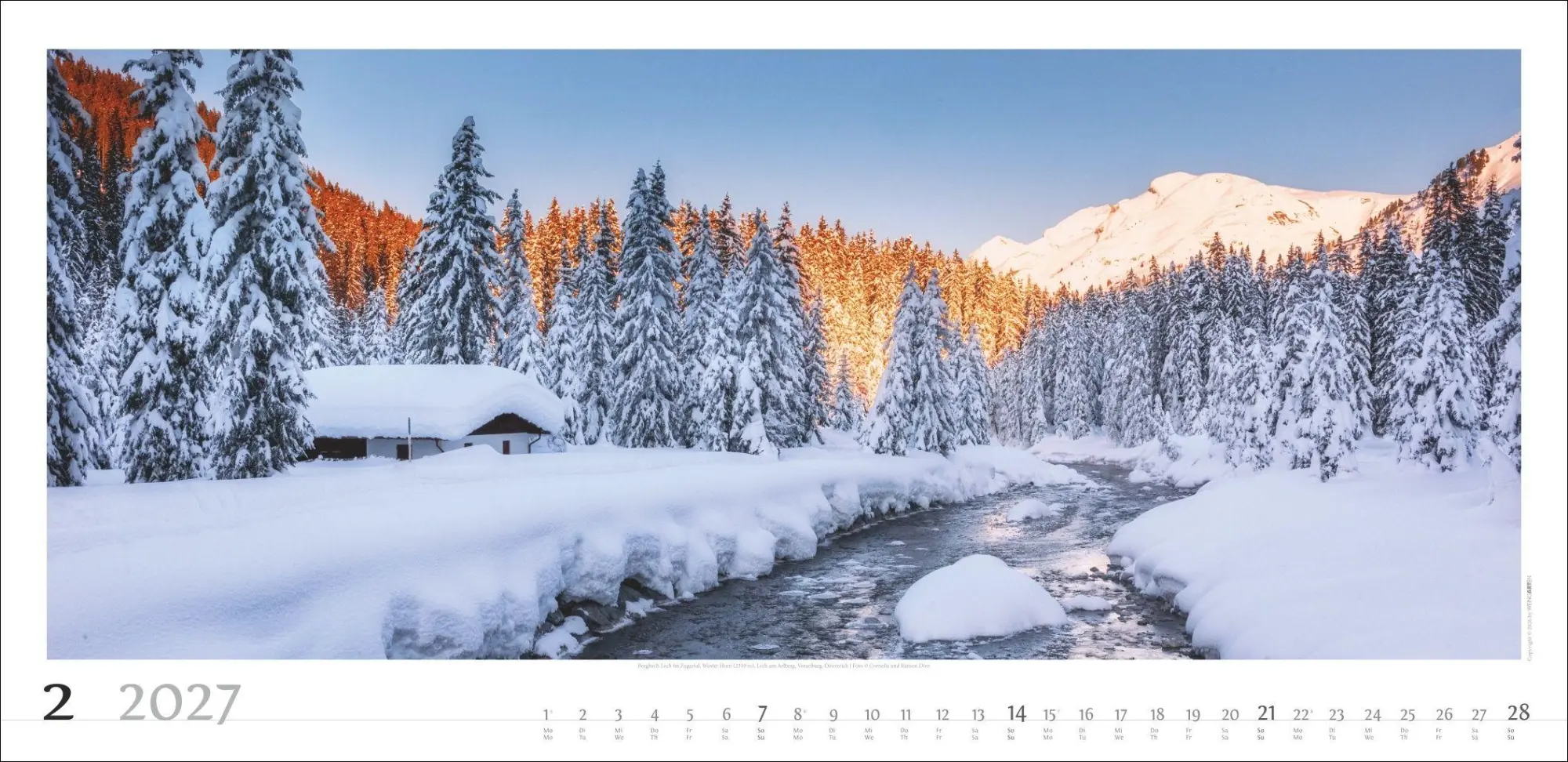 Bild: 9783839904817 | Alpenpanorama Kalender 2027 | Cornelia Dörr | Kalender | Spiralbindung