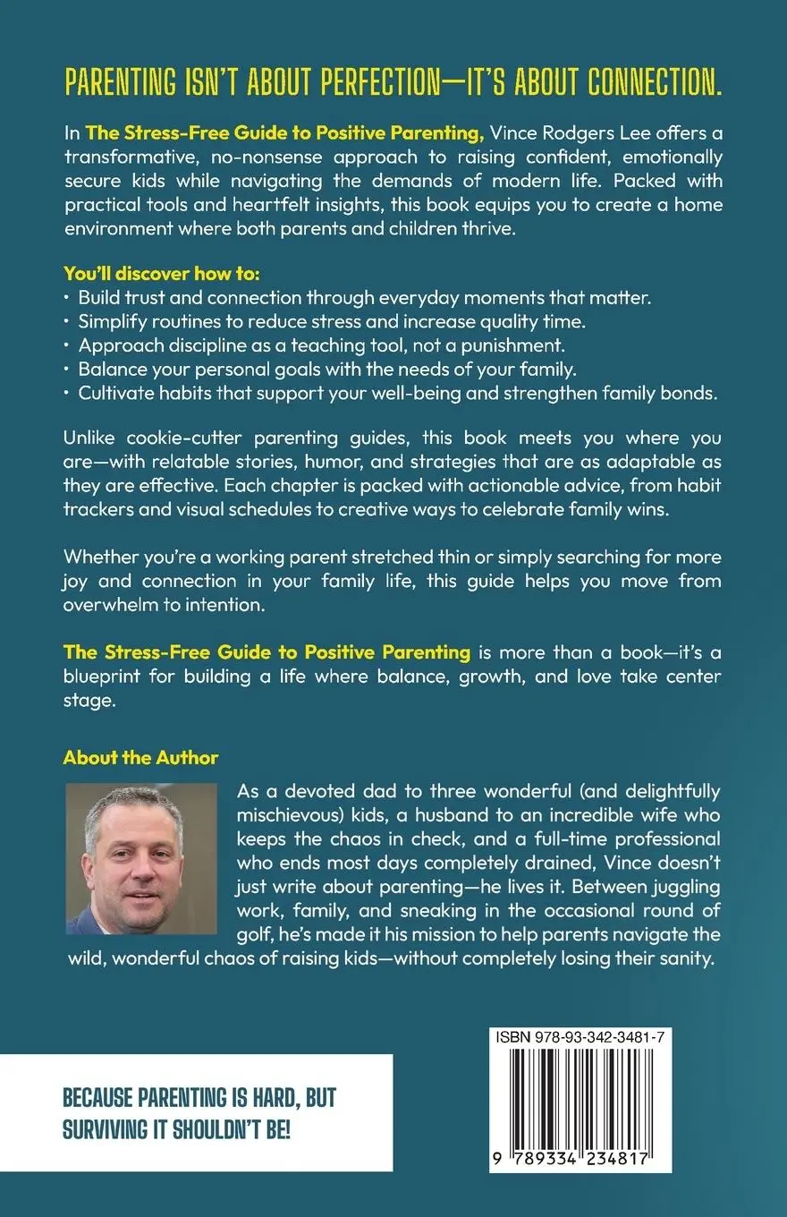 Rückseite: 9789334234817 | The Stress-Free Guide to Positive Parenting | Vince Rodgers Lee | Buch