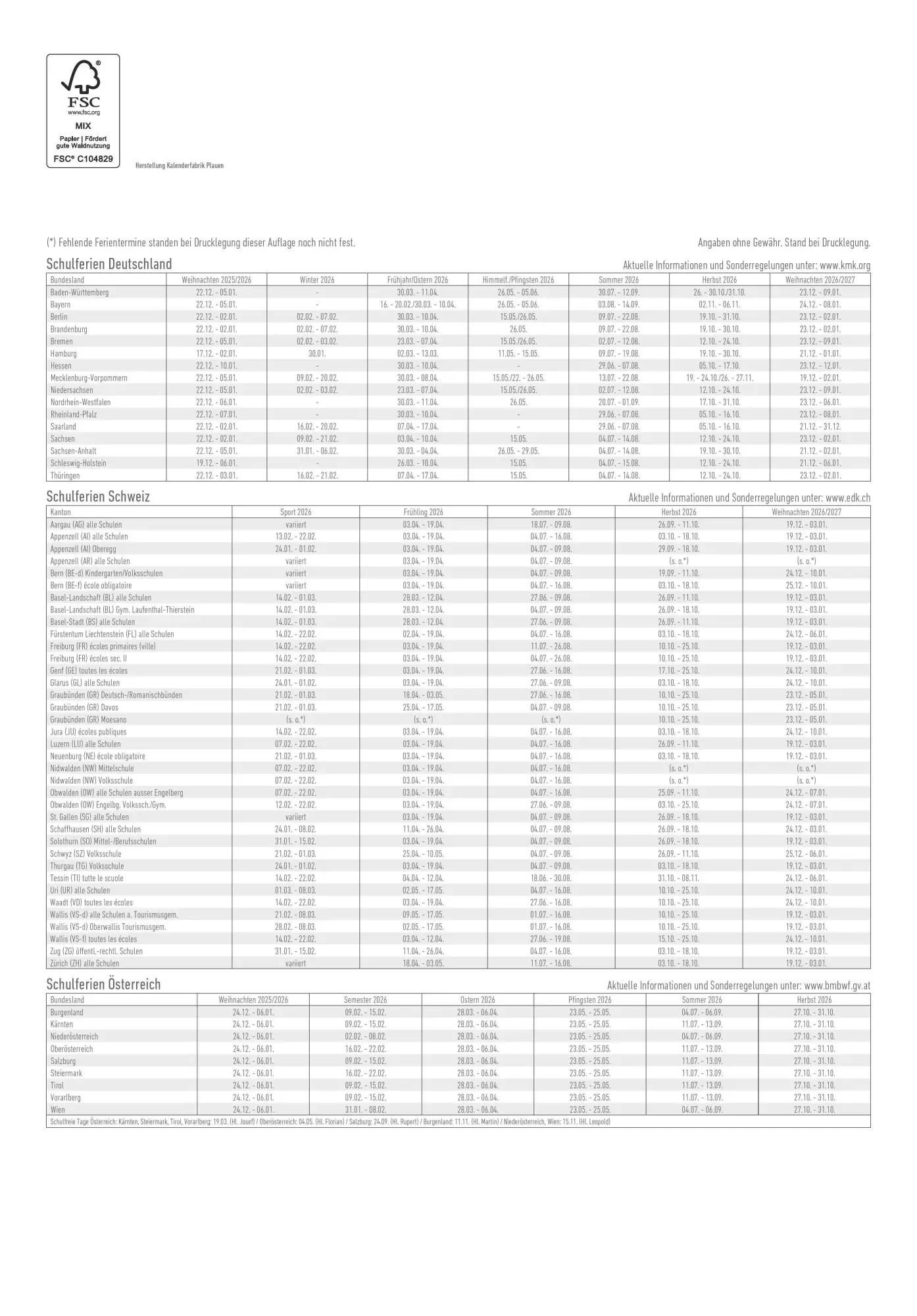 Bild: 4069095004917 | Familienplaner Cartoon 2026- Bildkalender 23,7x34 cm - 6 Spalten -...