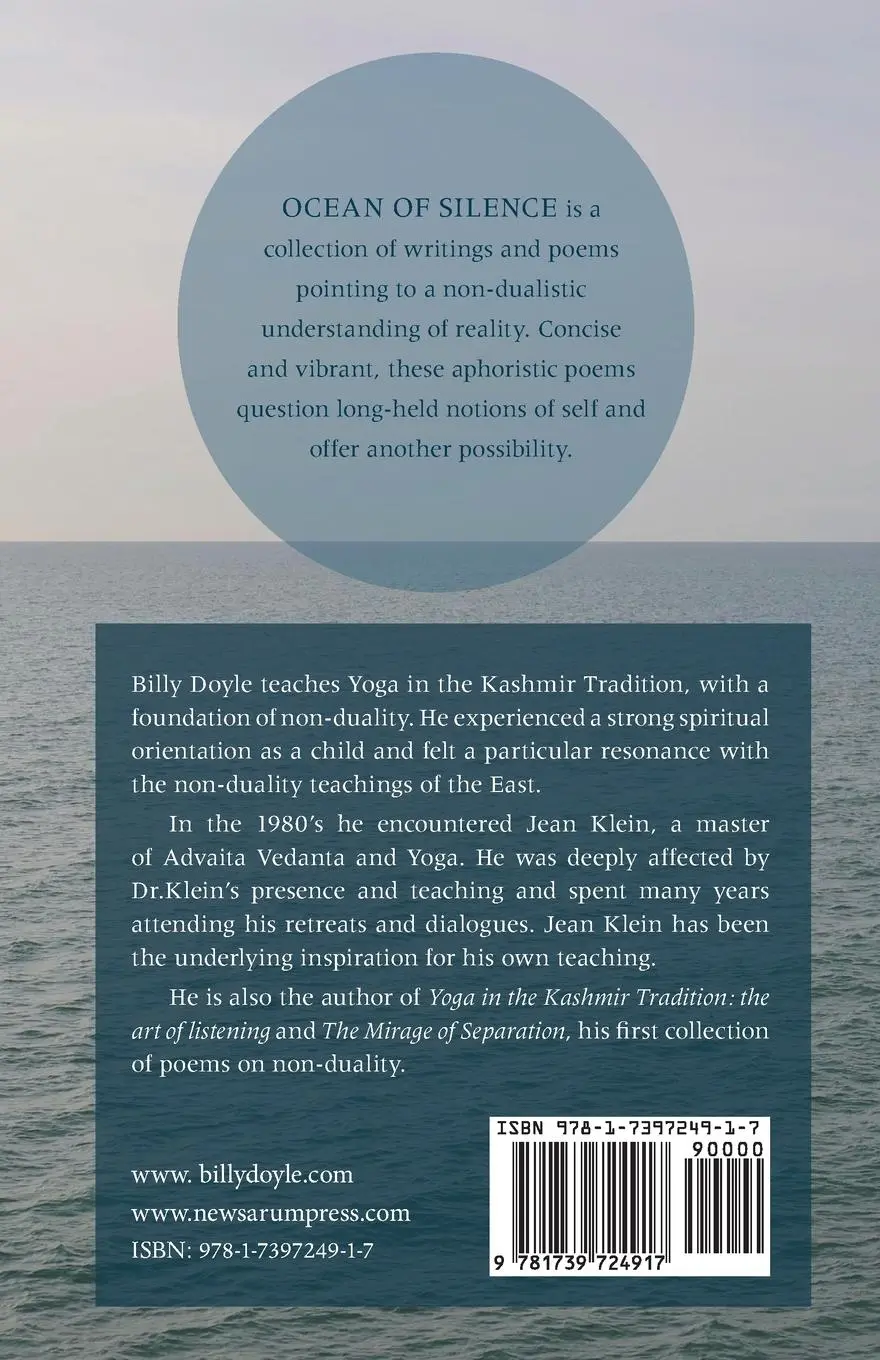 Rückseite: 9781739724917 | Ocean of Silence | Billy Doyle | Taschenbuch | Englisch | 2022