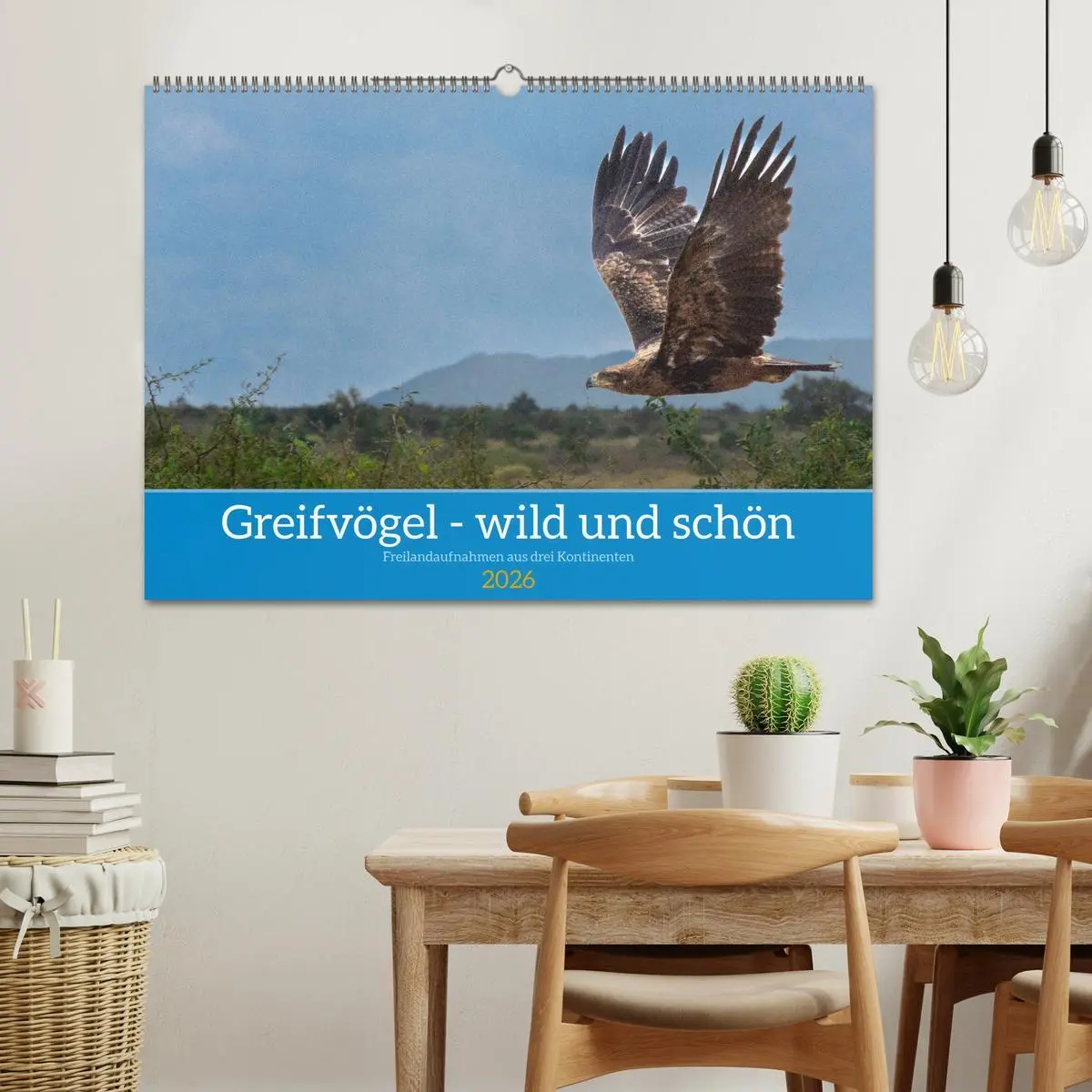 Bild: 9783457514917 | Greifvögel - wild und schön (Wandkalender 2026 DIN A2 quer),...