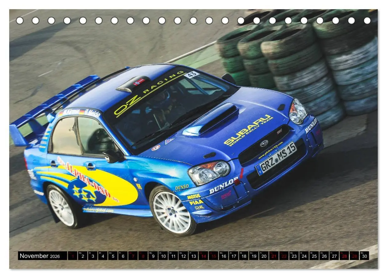Bild: 9783457754917 | SCHNELL! AUTHENTISCH! MITTENDRIN! - RALLYE! (Tischkalender 2026 DIN...