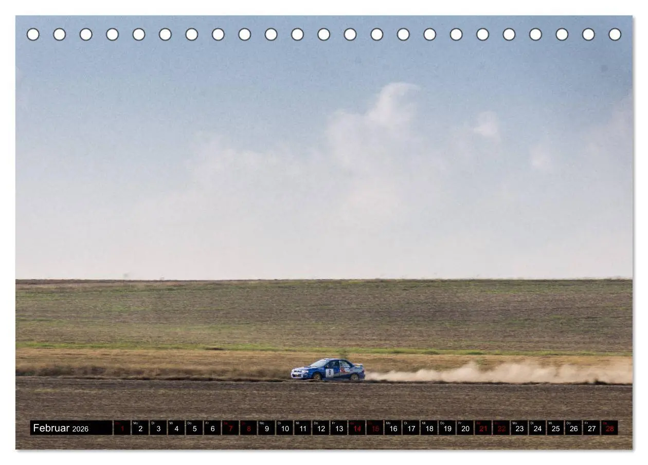 Bild: 9783457754917 | SCHNELL! AUTHENTISCH! MITTENDRIN! - RALLYE! (Tischkalender 2026 DIN...