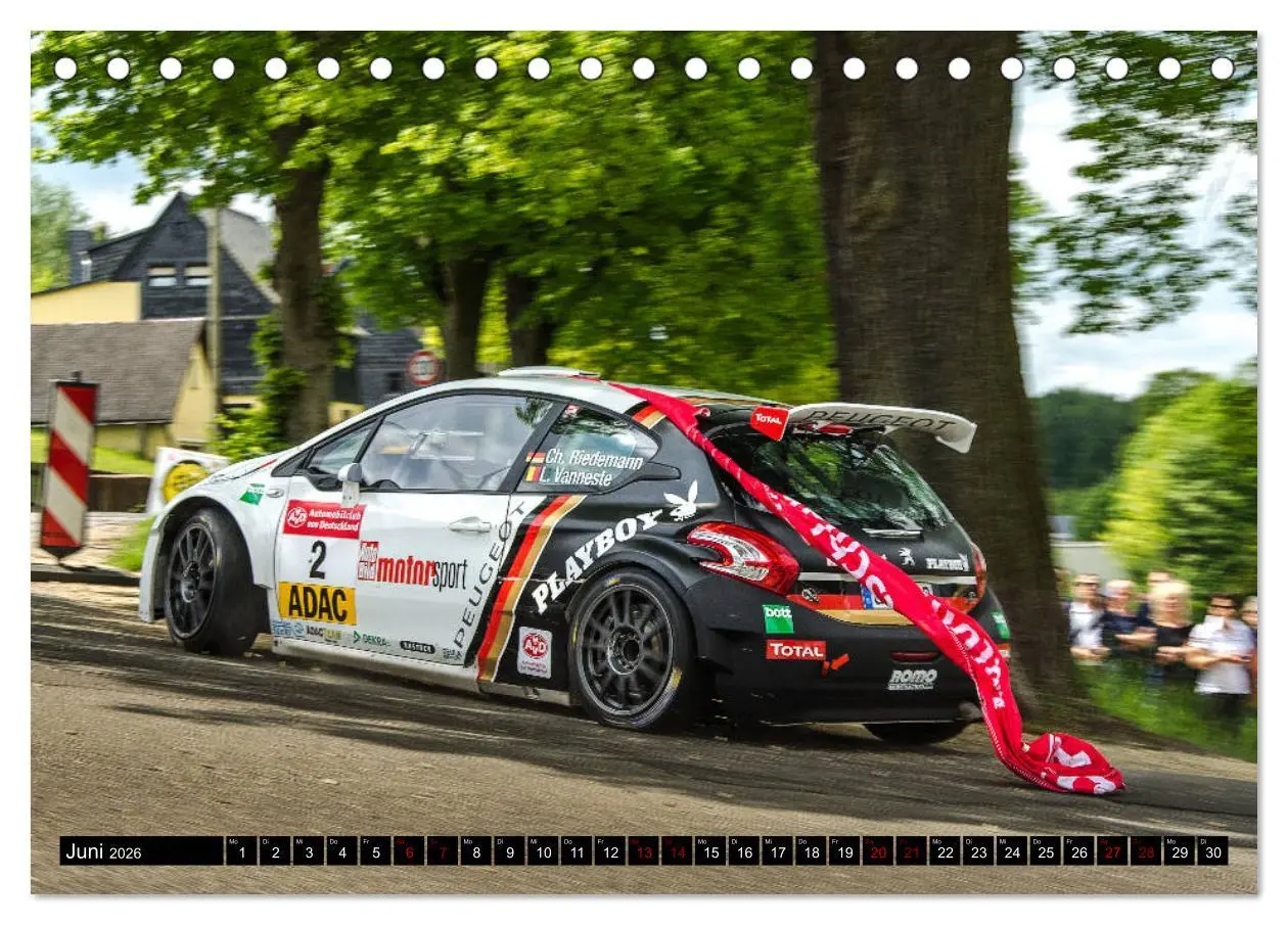 Bild: 9783457754917 | SCHNELL! AUTHENTISCH! MITTENDRIN! - RALLYE! (Tischkalender 2026 DIN...