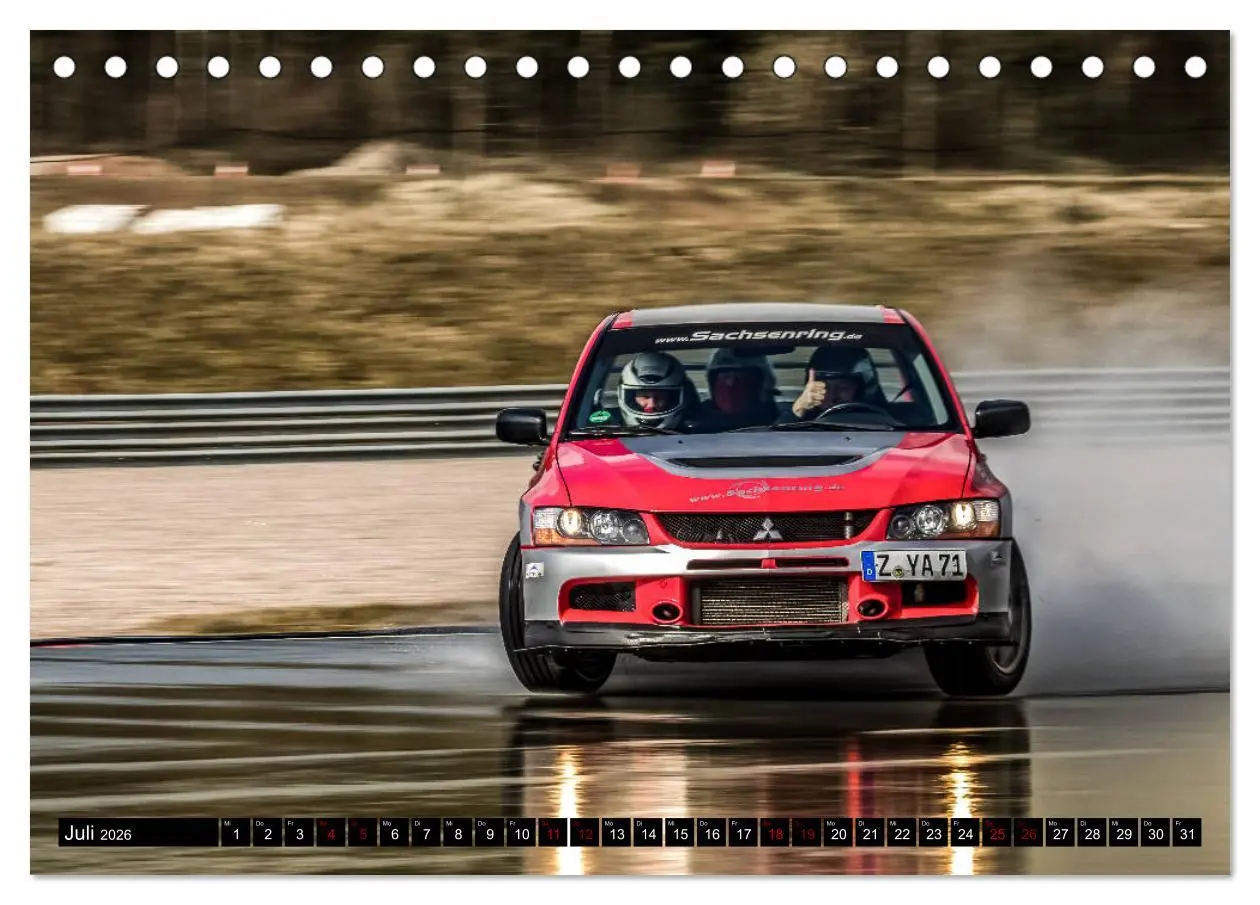 Bild: 9783457754917 | SCHNELL! AUTHENTISCH! MITTENDRIN! - RALLYE! (Tischkalender 2026 DIN...