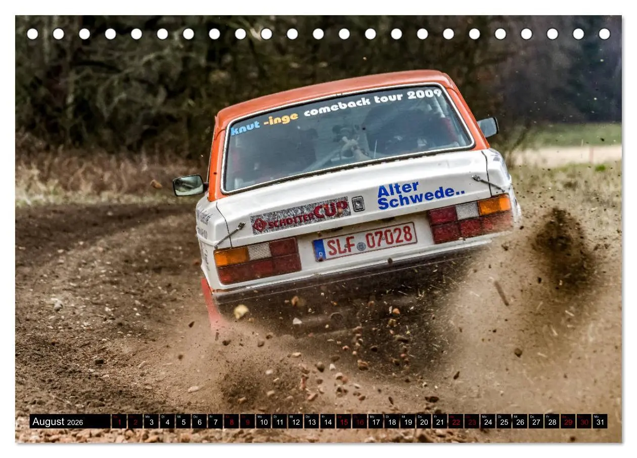 Bild: 9783457754917 | SCHNELL! AUTHENTISCH! MITTENDRIN! - RALLYE! (Tischkalender 2026 DIN...