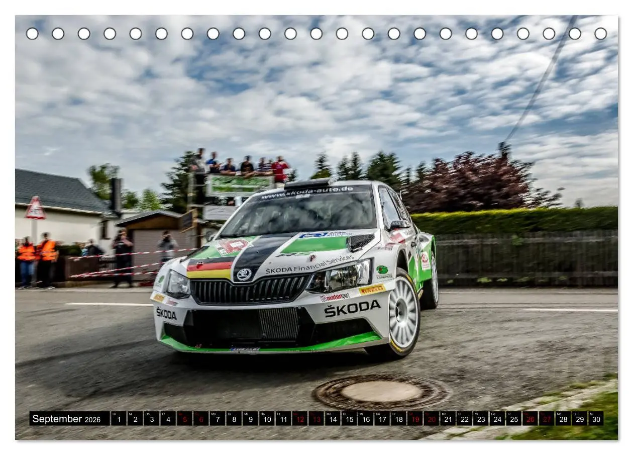 Bild: 9783457754917 | SCHNELL! AUTHENTISCH! MITTENDRIN! - RALLYE! (Tischkalender 2026 DIN...